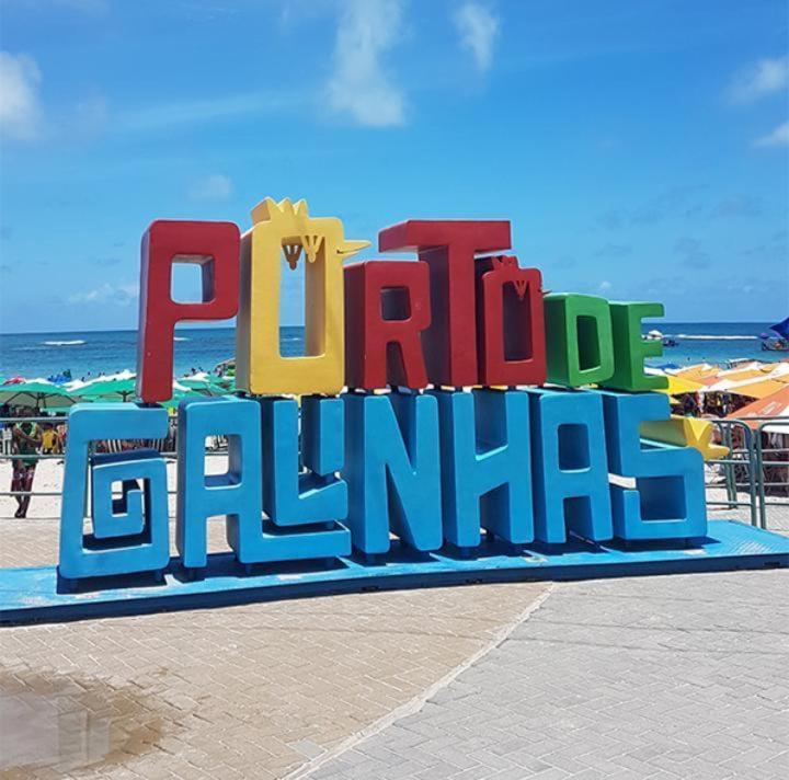 Lindo Apartamento Porto De Galinhas - Ipojuca - Com Churrasqueira E Piscina 외부 사진